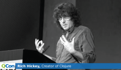 Rich Hickey speaks at QCon SF 2012
